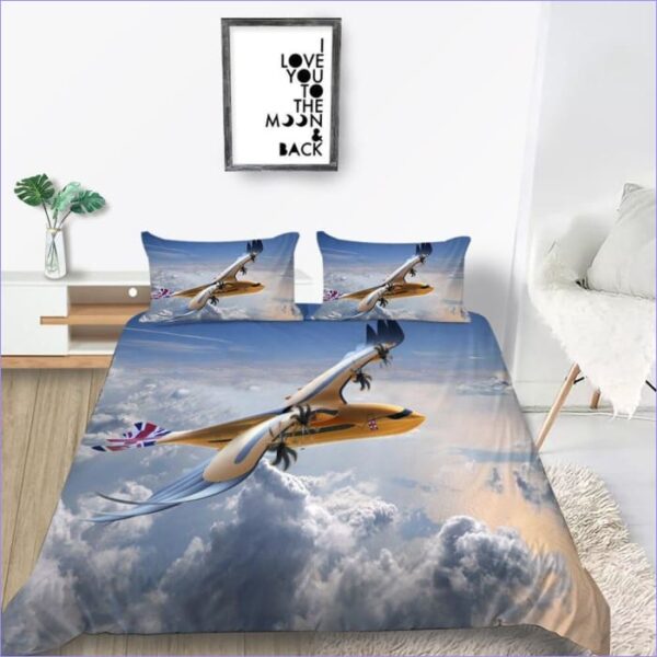 housse de couette avion concept