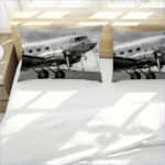 design noir et blanc avion