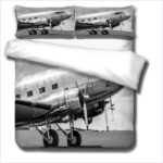 parure de lit avion élégant