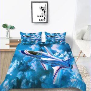 housse de couette avion patrouille de france