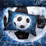 couvre-lit pour fans de football