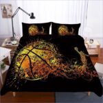 housse de couette basketball ballon d'or