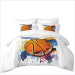 housse de couette basket peinture