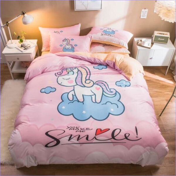 housse de couette bébé licorne