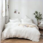 housse de couette blanche