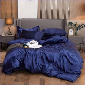 housse de couette bleu électrique