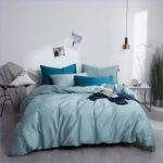 housse de couette bleu glacier
