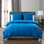 housse de couette bleu roi