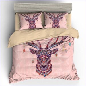 housse de couette bohème cerf