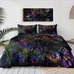 Housse de Couette Bohème Cosmique Multicolore