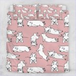 housse de couette bouledogue yoga