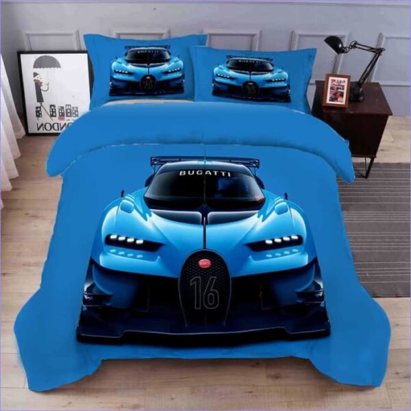 housse de couette bugatti bleue