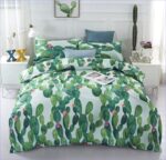 housse de couette cactus verdoyant