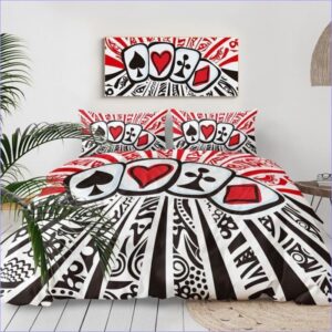 Housse de Couette motif cartes de poker