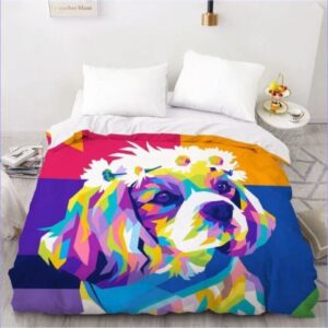 housse de couette Cavalier King Charles
