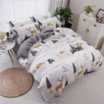 Housse de Couette Cerfs en forêt élégante