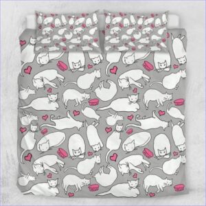 housse de couette chat 200x200