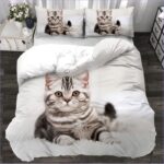 Housse de Couette Chat à poil court