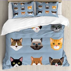 housse de couette chat avatar