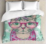 housse de couette chat citadin
