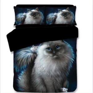 housse de couette chat et souris