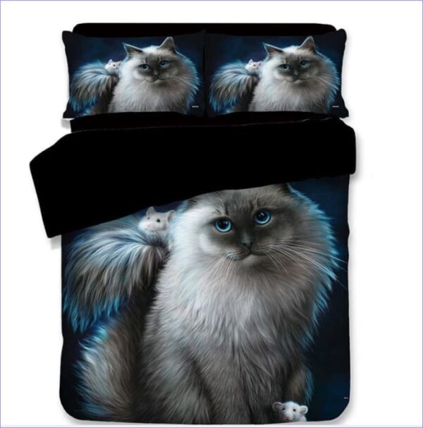 housse de couette chat et souris