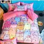 Housse de Couette Chat famille