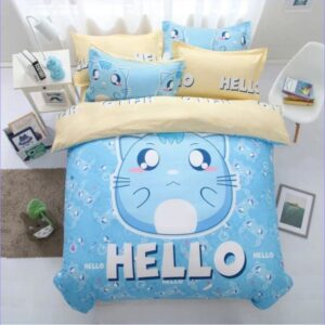 housse de couette chat hello
