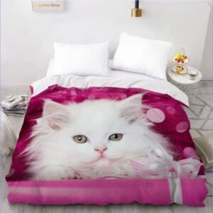 housse de couette chat persan