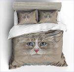 housse de couette Chat sibérien