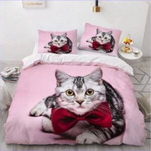 housse de couette chat sur son 31