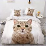 Housse de Couette Chat surpris