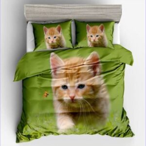 housse de couette chaton