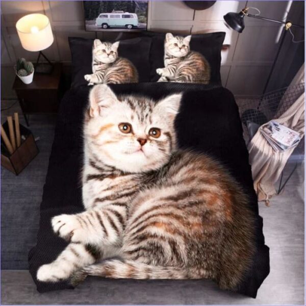 Housse de Couette Chaton