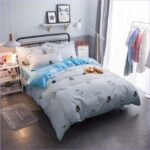 Housse de Couette Chatons Bleus