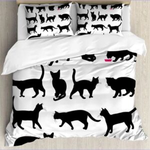 housse de couette chats calins