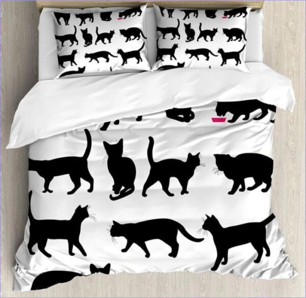 housse de couette chats calins