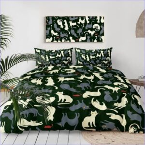 housse de couette chats malins
