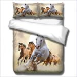 housse de couette cheval 140x200
