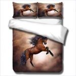 housse de couette cheval élégante