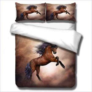 housse de couette cheval élégante