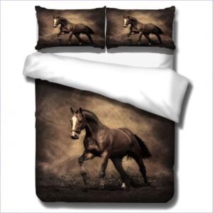 housse de couette cheval 200x200