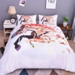 drap cheval stylé pour lit queen size