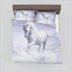 housse de couette cheval blanc