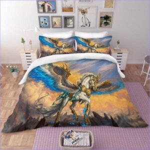 housse de couette cheval de guerre