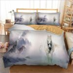 housse de couette cheval et loup