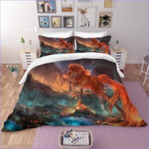 housse de couette cheval fin du monde