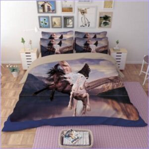 housse de couette chevaux