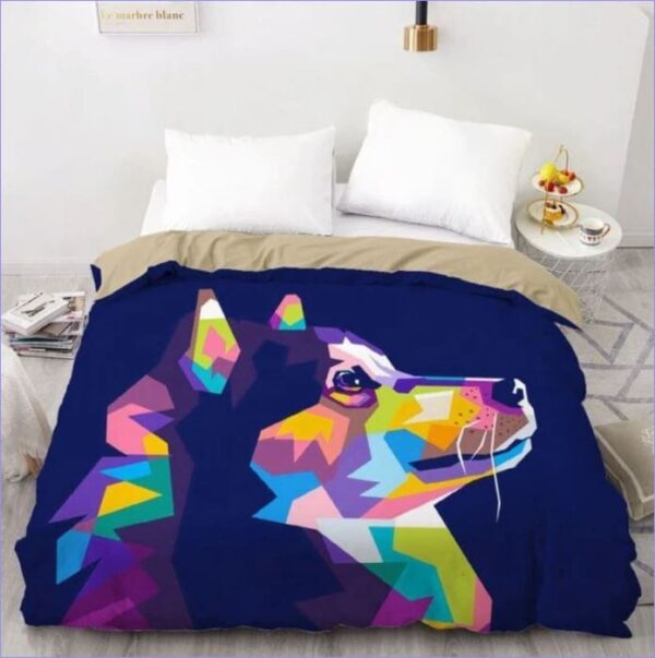 Housse de Couette Chien 200x200
