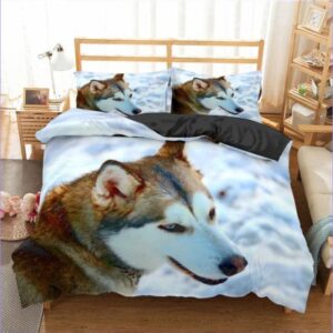 housse de couette chien finnois